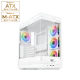 Xigmatek Meta Arctic Super Tower Case 4 Fan ARGB White