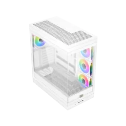 Xigmatek Meta Arctic Super Tower Case 4 Fan ARGB White