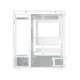 Xigmatek Meta Arctic Super Tower Case 4 Fan ARGB White