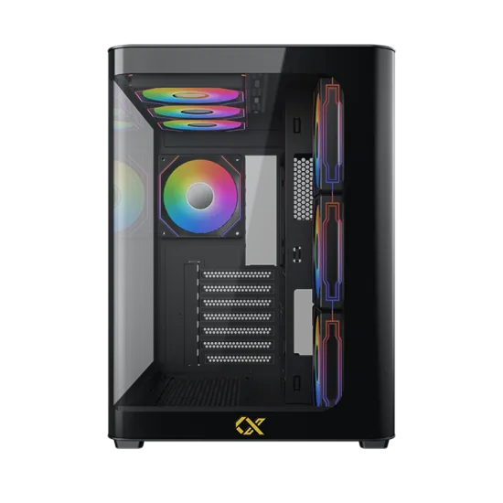 Xigmatek Pano Argb Super Tower Case 7 Fan ARGB Black