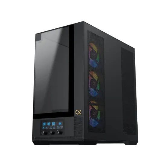 Xigmatek Vision Full Tower Case 7 Fan ARGB Black