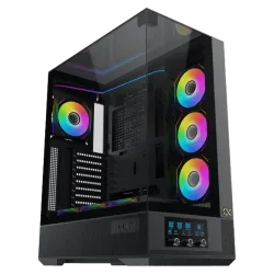 Xigmatek Vision Pro Full Tower Case 8 Fan ARGB Black