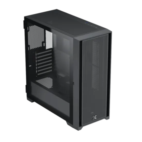 XIGMATEK MASTER X II Mid Tower Case 4 Fan ARGB Black + X-Power 600W 80+ White Power Supply