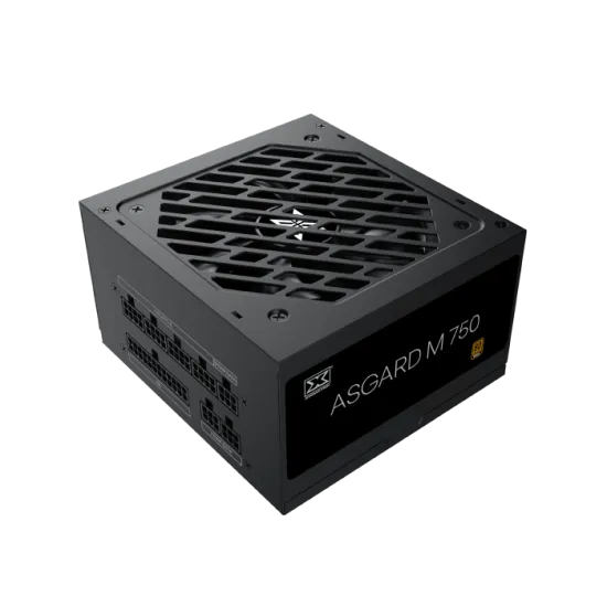 XIGMATEK Osiris Mid Tower Case 4 Fan 140mm ARGB Black + Asgard 750W 80+ Bronze Power Supply