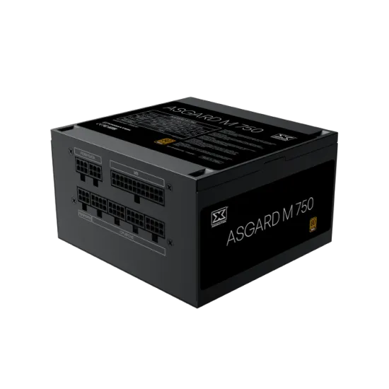 XIGMATEK Osiris Mid Tower Case 4 Fan 140mm ARGB Black + Asgard 750W 80+ Bronze Power Supply