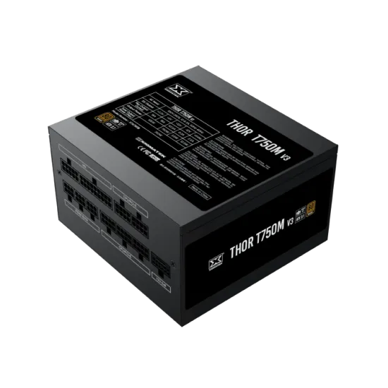 Xigmatek Thor T750M V3 750W 80+ Bronze ATX 3.1 PCI-E 5.0  Full Modular Power Supply
