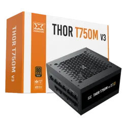 Xigmatek Thor T750M V3 750W 80+ Bronze ATX 3.1 PCI E 5.1 Full Modular Power Supply