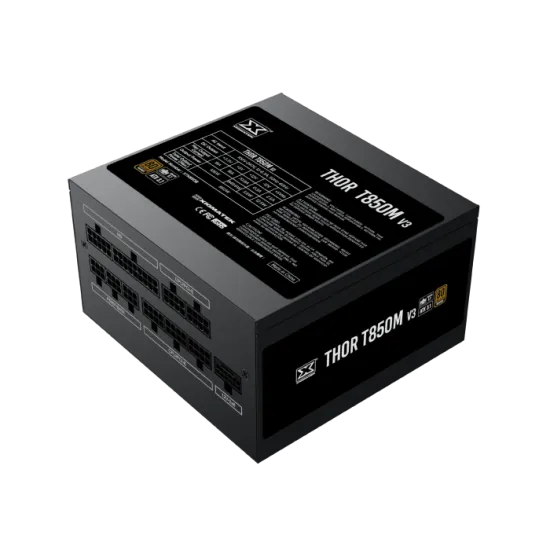 Xigmatek Thor T850M V3 850W 80+ Bronze ATX 3.1 PCI-E 5.0  Full Modular Power Supply