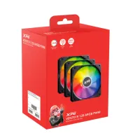 XPG Vento R 120 ARGB PWM 3 Fans Black