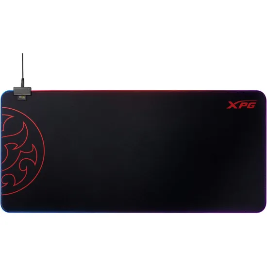 XPG BATTLEGROUND XL PRIME Gaming RGB Mouse Pad Black