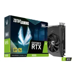 ZOTAC GAMING GeForce RTX 3050 Solo 6GB GDDR6 Graphics Card Black