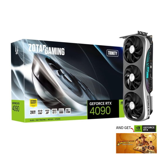 ZOTAC GAMING GeForce RTX 4090 Trinity 24GB GDDR6X Graphics Card