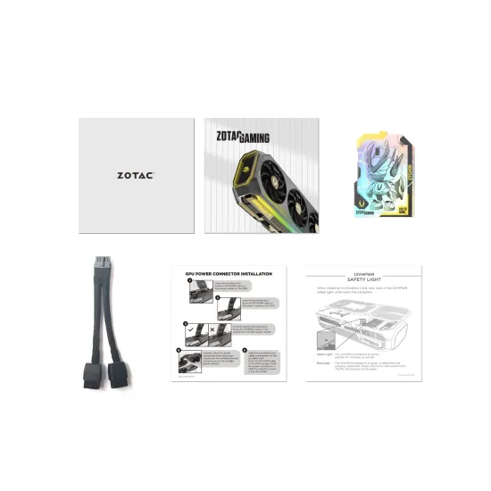 ZOTAC GAMING GeForce RTX 5070 Twin Edge 12GB GDDR7 Graphics Card Black