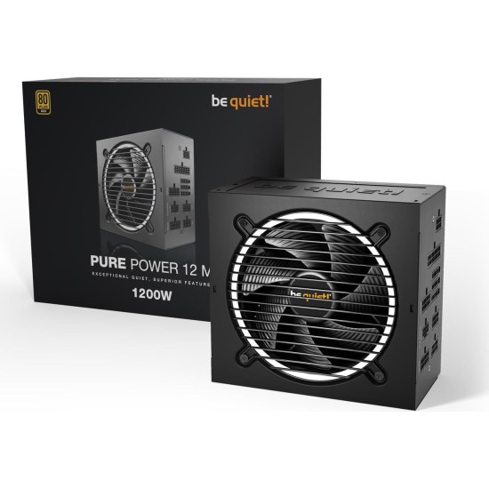 be quiet! Pure Power 12 M 1200W 80 PLUS Gold Fully Modular Power Supply