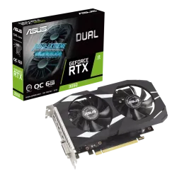 ASUS DUAL GeForce RTX 3050 OC 6GB GDDR6 Graphics Card