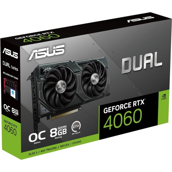 ASUS Dual GeForce RTX 4060 OC 8G Graphics Card