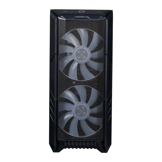 Cooler Master HAF 500 Mid Tower Case 4 Fan 3 ARGB 1 GPU Fan Black