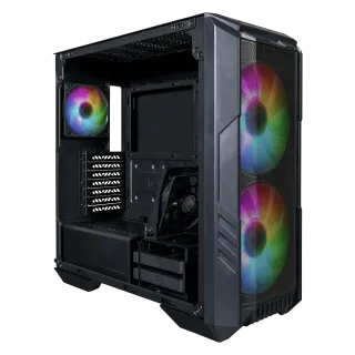 Cooler Master HAF 500 Mid Tower Case Fan ARGB GPU Fan Black