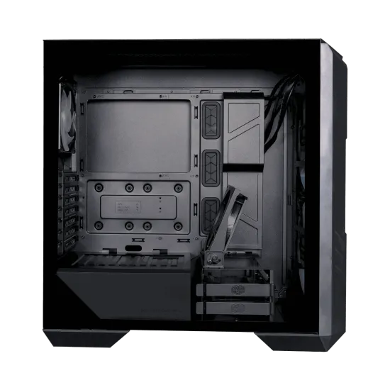 Cooler Master HAF 500 Mid Tower Case 4 Fan 3 ARGB 1 GPU Fan Black