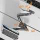 NB North Bayou F160-FP Monitor & Laptop Desk Stand Arm Screen from 17 to 27 inch & Laptop 10-17 inch 
