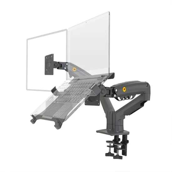 NB North Bayou F160-FP Monitor & Laptop Desk Stand Arm Screen from 17 to 27 inch & Laptop 10-17 inch 