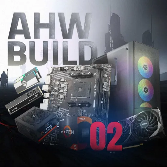 AHW Gaming Build 02 (RYZEN 5 5500 & RTX 3060) AHW Gaming Build 02 (RYZEN 5 5500 & RTX 3060)