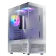 XPG Invader X MINI White Mid Tower Case 5 Fan ARGB White
