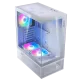 XPG Invader X MINI White Mid Tower Case 5 Fan ARGB White