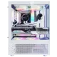 XPG Invader X MINI White Mid Tower Case 5 Fan ARGB White