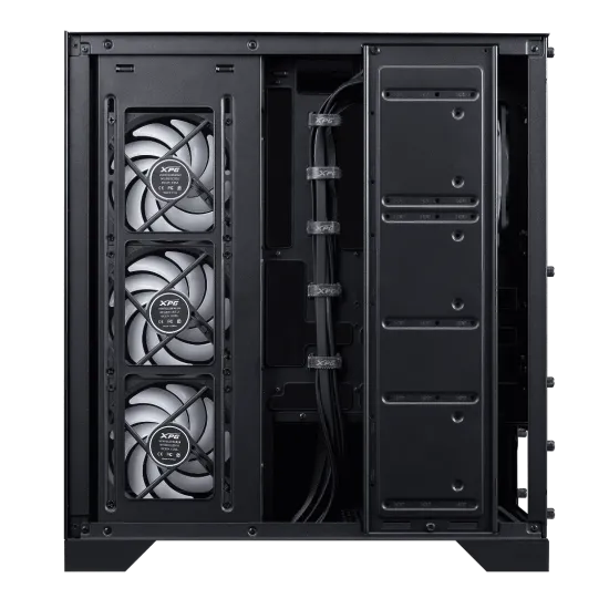 XPG Invader X BTF Mid Tower Case (Type C) 5 Fan ARGB Black