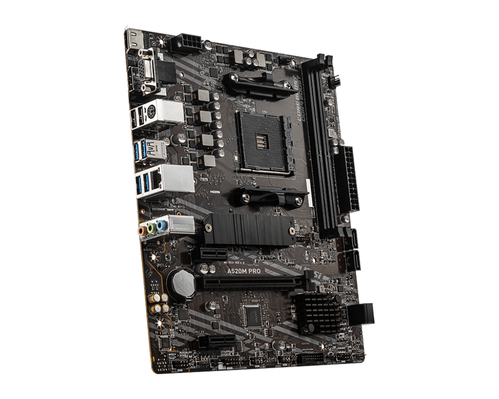 Msi A520m-a Pro Price MSI A520M PRO AM4 Micro ATX Motherboard AHW