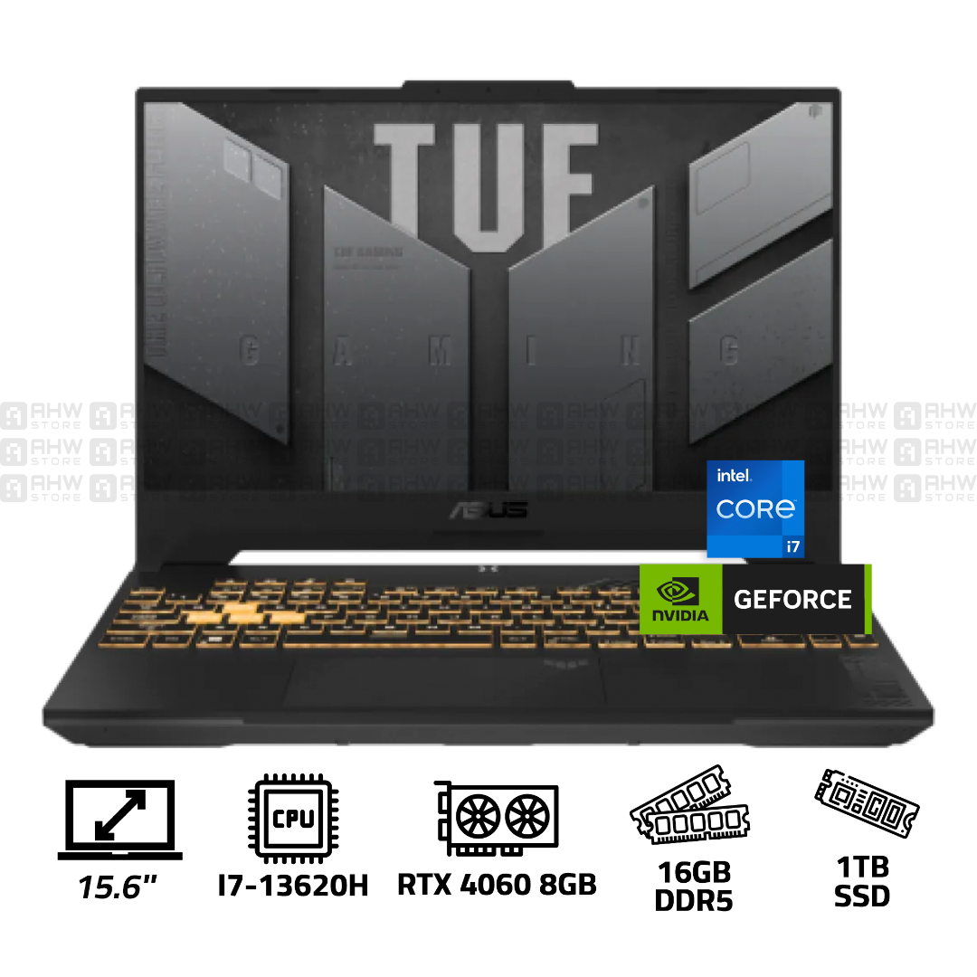 ASUS TUF Gaming F15 Laptop i7-13620H 16GB DDR5 1TB SSD RTX 4060